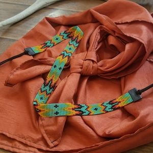 *SOLD* Handmade Beaded Hat Band
